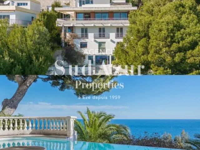 Èze Bord de Mer – Propriété Lumineuse avec Vue Cap Ferrat