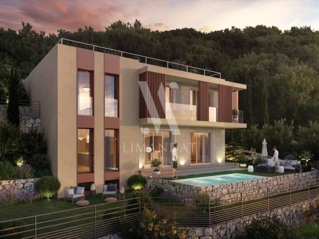 Eze Villa neuve 228m², piscine, vue mer