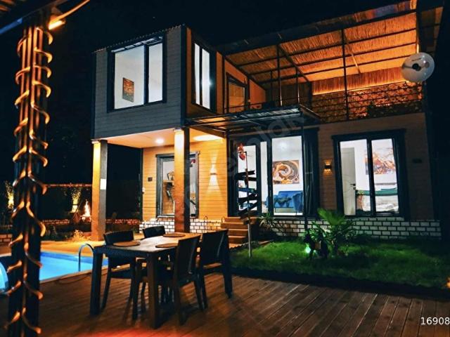 EZGİ DOĞAN'DAN DEVREN KİRALIK GÖL MANZARALI BUNGALOV TESİSİ