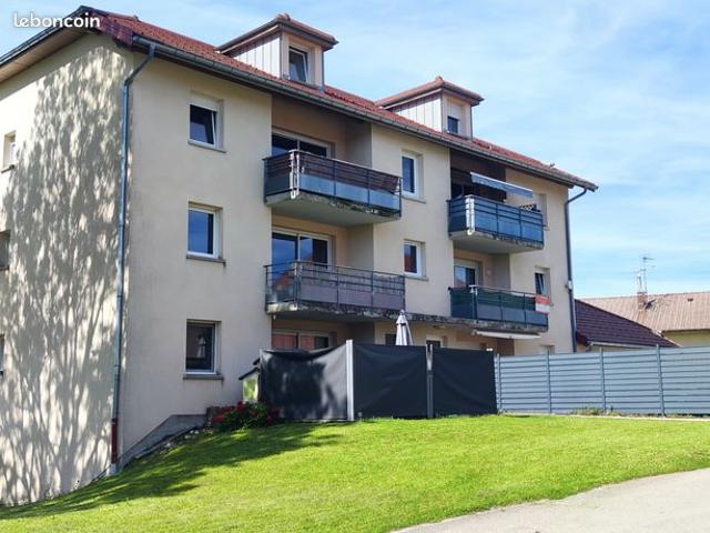F3 avec 2 chambres, terrasse et garage