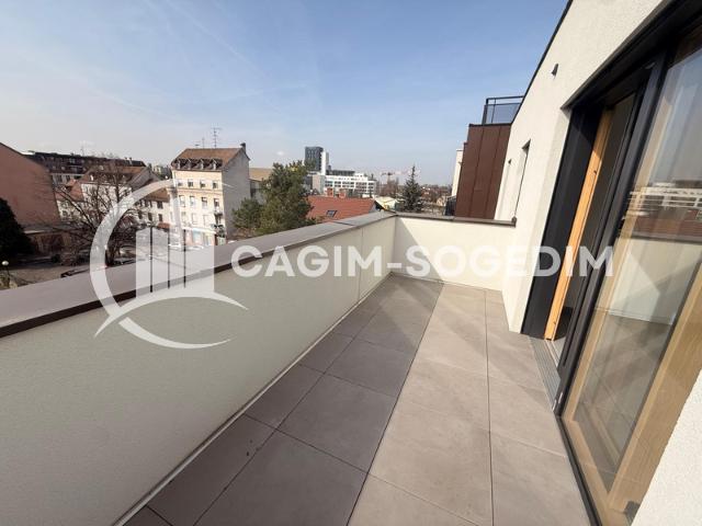 F3 confortable avec balcon et garage 65,36 m2 à Saint Louis