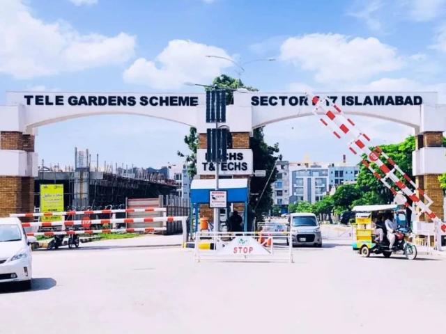 F17 one kanal plot main dabal Road Back Islamabad F 17 ID 43611