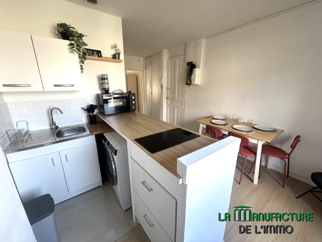F1 MEUBLE DE 30.84 M2 /PROX. GARE CHATEAUCREUX