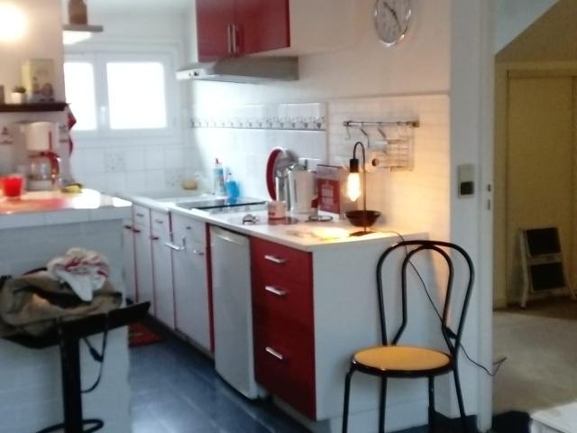 F2 de 36m2 au dernier étage d'une petite copropriété