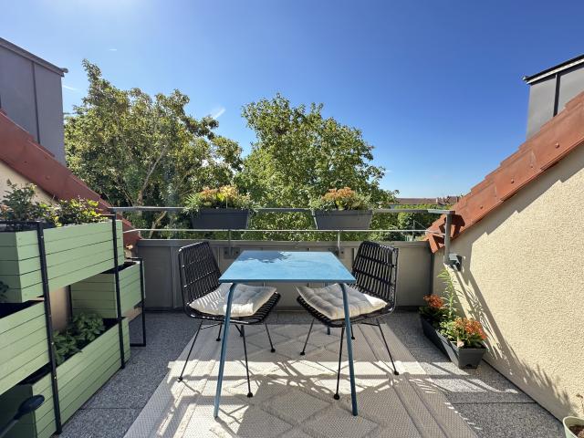 F2 DERNIER ETAGE AVEC TERRASSE SUD