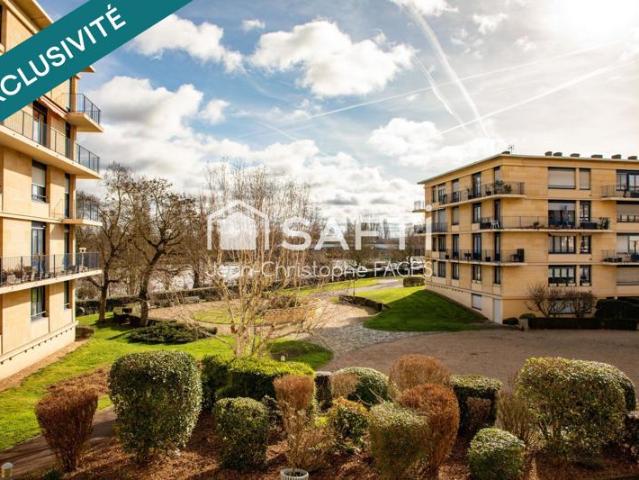 F2 rénové Vue sur Seine DPE “D” Parking 2 caves