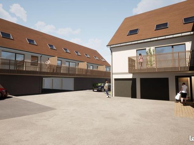 F3/4 duplex à HOLTZWIHR dans résidence neuve, 2sdb, terrasse, PAC
