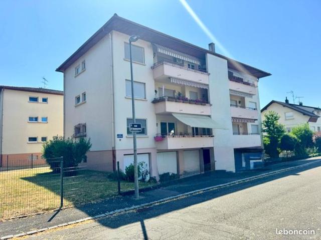 F4 Illzach avec terrasse et garage