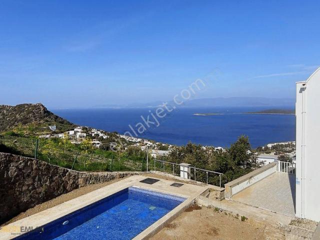 Fırsat!bodrum,gündoğan Deniz Manzaralı Mustakil Havuzlu Villa