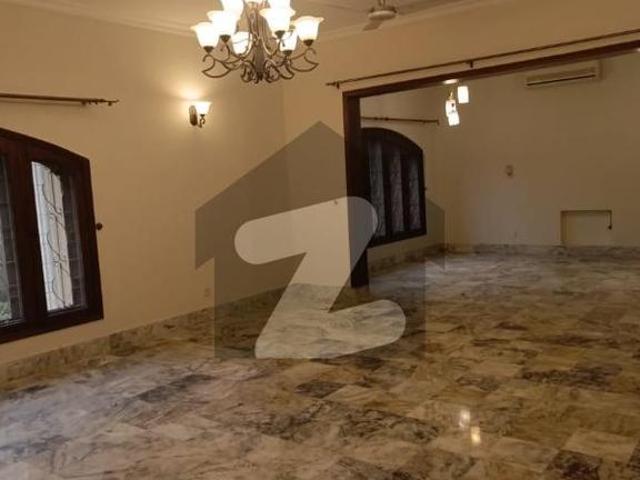 F 10 Excellent 666 Square Yard House Double Storey House Spacious Rooms Proper 5 Bedrooms, 5 Attached Bathrooms Study Room. Modern Fittings Along With Tile Flooring Drawing Dining, TV Lounge, 2 Kitchens F 10