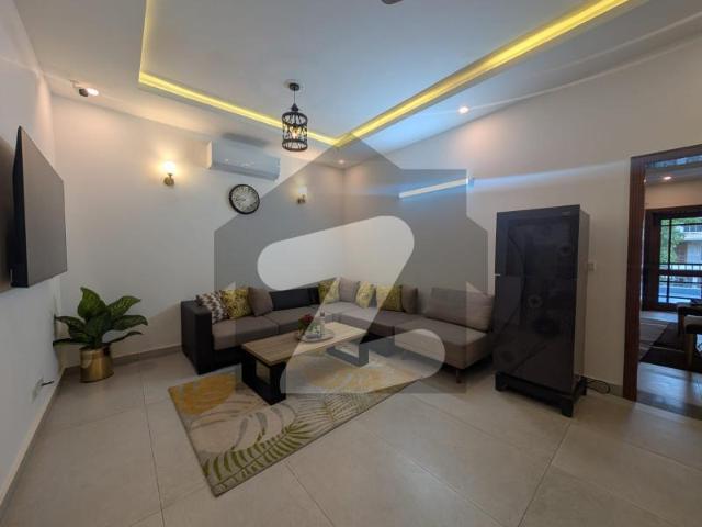 F 10 Villa 1 Kanal Excellent Double Storey House Modern Fittings Along With Tile And Wooden Flooring Proper 5 bedrooms, 5 Attached New Bathrooms Drawing Dining, TV Lounge, Kitchen, ACs Installed F 10
