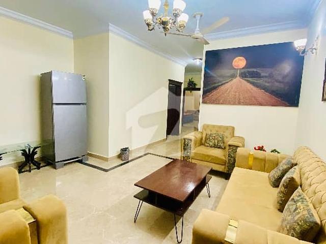 F 11 Markaz Two Bedroom Attached Bath Tv Lounge Kitchen with Car Parking Apartment Available for Rent
