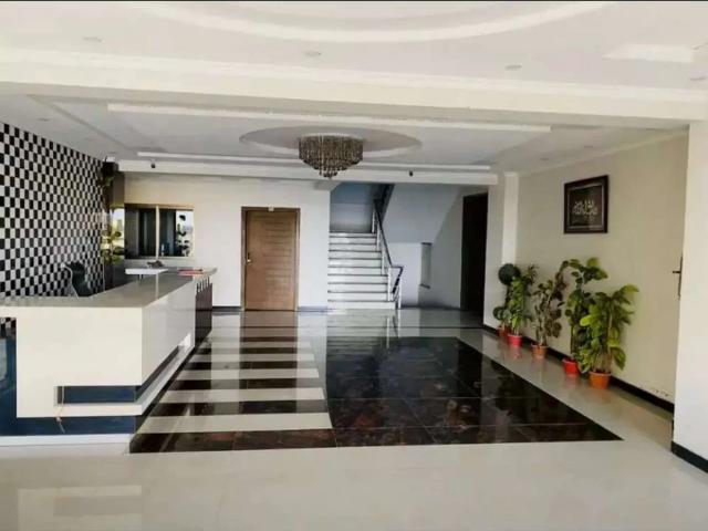 F 11 Markaz, Brand new flat, 3 bed, 3 bath, dd, tv lounge, 24/7 Security Islamabad F 11 ID 52719