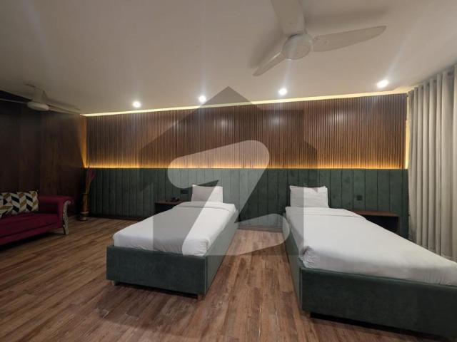 F 11 Villa Fully Furnished 2 Kanal Excellent Triple Storey House Modern Fittings Along With Marble And Wooden Flooring Proper 15 bedrooms, 15 Attached Bathrooms Drawing Dining, TV Lounge, Kitchen, Spacious Terrace F 11