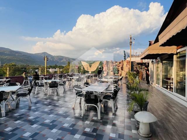 F 7 Markaz Rooftops Available For Rent In Beautiful Location Margala Facing Outdoor And Indoor Space Suitable Brands, Restaurants, Cafes and Etc
