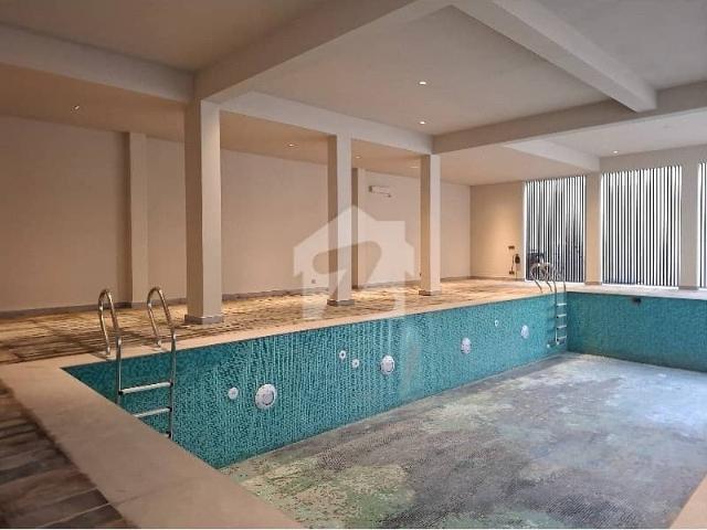 F 8 Brand New Architect Design Owner Build Size 888 Yards Triple Storey House 7 Bed Prime Location Complete Imported Fitting And Fixtures With Heating System AND ELEVATOR LIFT WITH SWIMMING POOL AND SAUNA