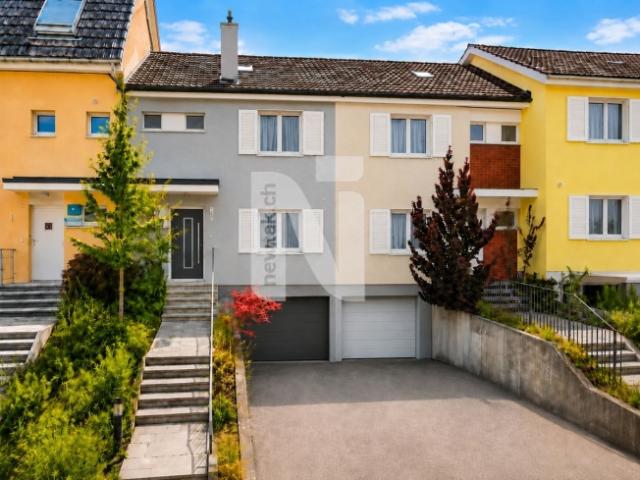 Familienfreundlich, modern und einzugsbereit mit Garten und Blick ins unverbaubare Grüne