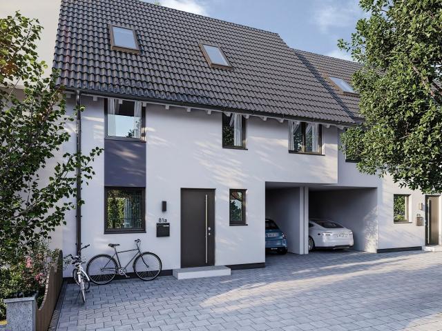 Familienfreundliches Neubau Reihenmittelhaus mit Garten und Stellplatz in begehrter Wohnlage von Düsseldorf Unterrath