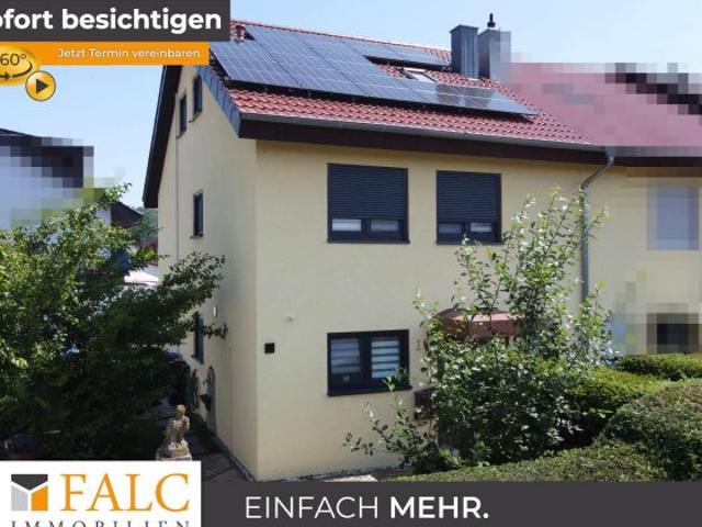 Familienfreundliches Reihenendhaus mit sonnigem Garten