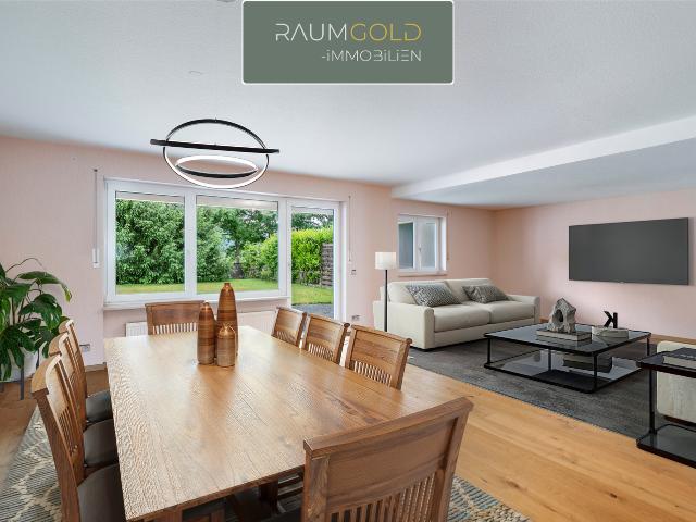 Familienfreundliches Reihenmittelhaus mit Gartenidylle in ruhiger Lage von Rheinfelden