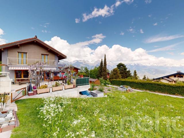 Familienhaus in einer friedlichen Umgebung in Sornard Nendaz