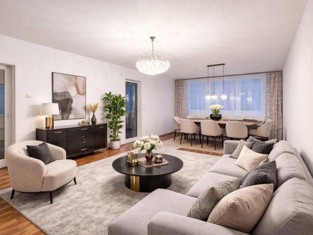 FAMILIENHIT BJ 1978 Neubau 5 Zimmer ca. 127,86 m² NFL 3 getrennte Loggien Garagenstellplatz freier Mietzins