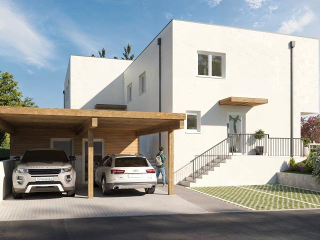 Familientraum Modernes Wohnen in Hofkirchen/Trk. Doppelhaus mit Einfamilienhaus Charakter