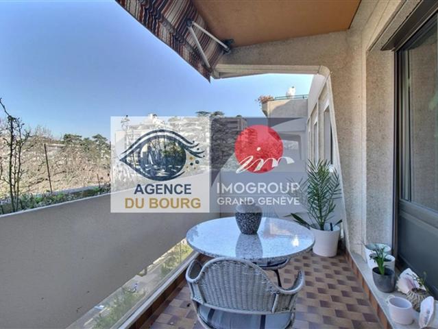 Familienwohnung mit Balkon und wunderschöner Aussicht auf die Salève – Champel / Florissant im 5. Stock