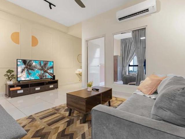 Family First Balcony 4 Rooms Near Bukit Jalil 2 Min MRT link TRX