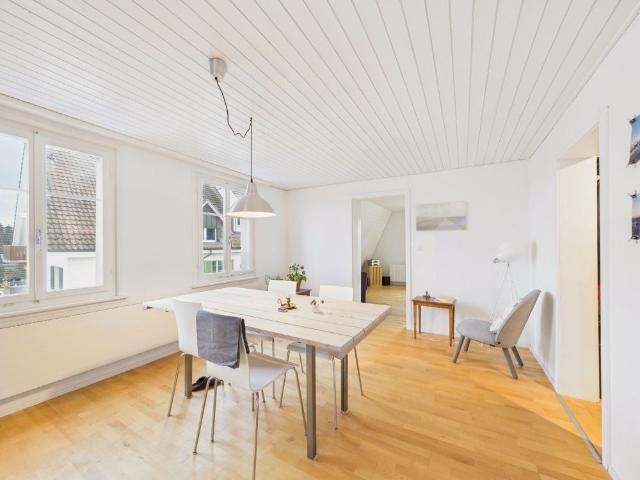 Fantastic 4.5 room penthouse apartment with spectacular views of Lake Constance in Landschlacht TG