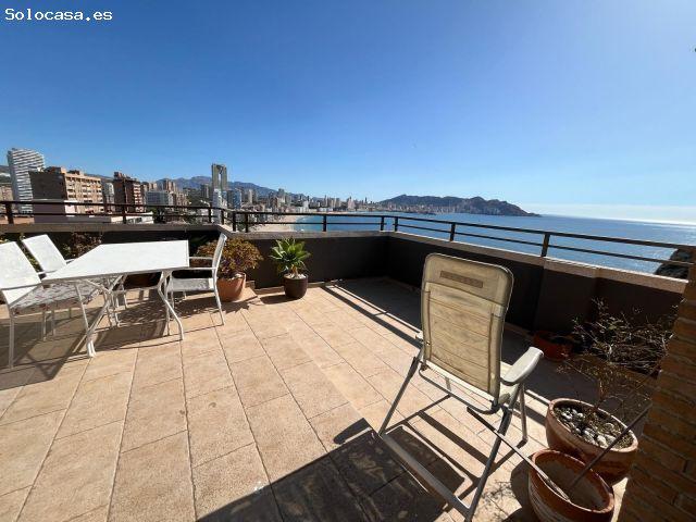 FANTASTICO ATICO CON VISTAS AL MAR Y MONTAÑA, 2 DORMITORIOS Y 2 BAÑOS, PLAZA DE GARAJE Y TRASTERO, C