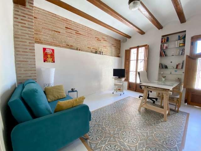 Fantástico apartamento de 1 dormitorio en alquiler en Poblats Marítims