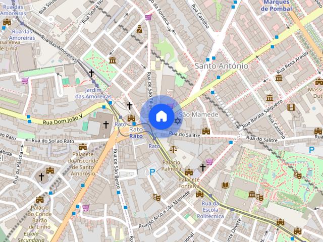 Fantastico apartamento T1 em Lisboa Campolide Amoreiras