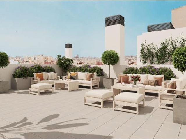 FANTÁSTICO PISO DE OBRA NUEVA CON GARAJE Y TRASTERO. AMUEBLADO Y EQUIPADO. PISCINA CON SOLARIUM. ENT