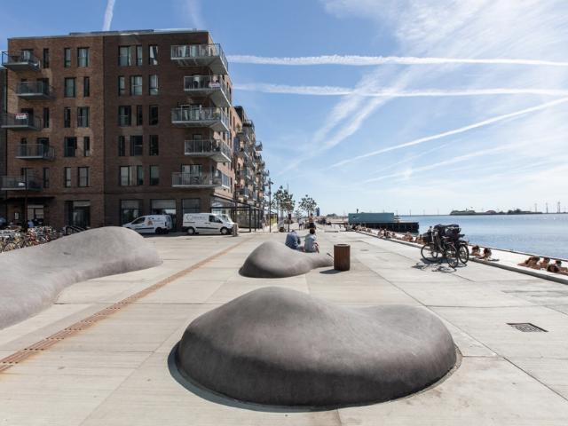 Fantastisk udsigt til vandet i Harbour Park Nordhavnen