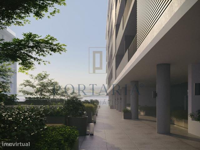 Fantstico apartamento T2 num prdio com vista para a Ria de Aveiro