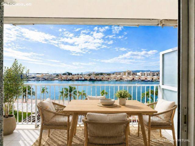 FABULOSO APARTAMENTO REFORMADO EN PRIMERA LINEA DEL PUERTO DE GANDIA VISTAS AL MAR