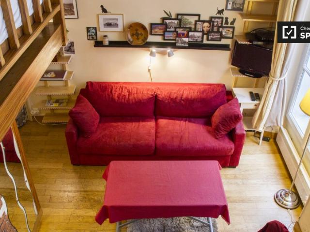 Fab studio à louer dans le 2ème arrondissement, Paris