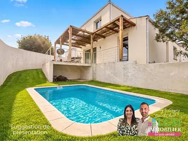 Fabrègues 34690 Achat / Vente maison 4 pièces t4 jardin terrasse