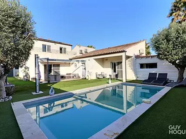 Fabrègues 34690 Achat / Vente maison 5 pièces t5 au dernier étage piscine