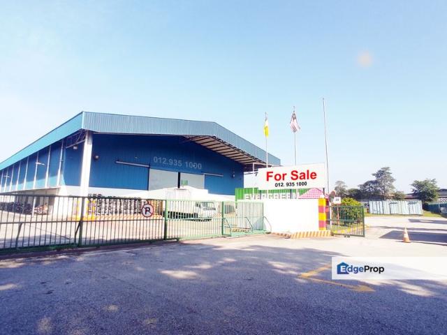 Factory on 5 acres Land in Senawang Seremban fully Facilitated 1250Amp Loading Bay Production Floor Water Treatment