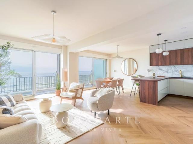 FACE MER/ DERNIER ETAGE/ 3 CHAMBRES/ TERRASSE/ PARKINGS