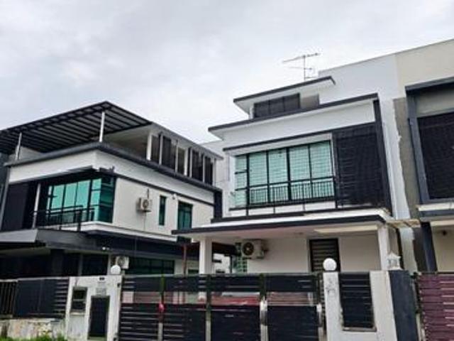 Facing Garden 32x60 Mutiara Mas Cluster House Skudai Mutiara Rini