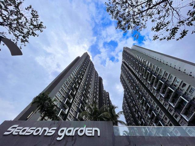 FACING GREEN 2 CAR PARK Seasons Garden Residence Wangsa Maju