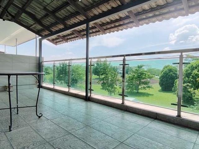 Facing Field Good Condition Double Storey For Sale