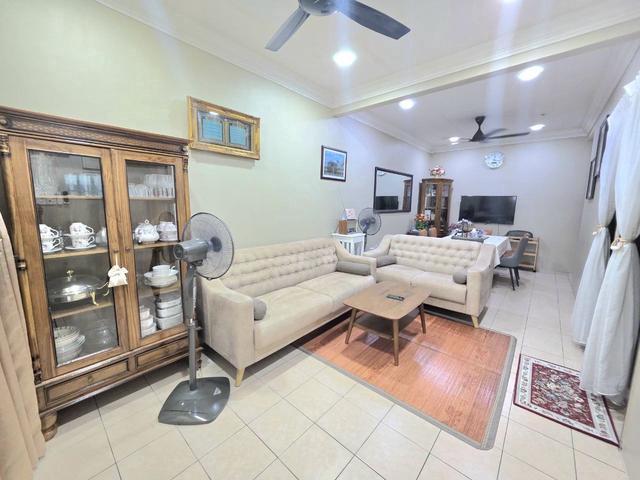 FACING OPEN 1 Storey Terrace Taman Kembara Rantau Panjang Klang