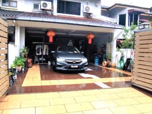 FACING OPEN 22x75 2 Storey Terrace Taman Bukit Indah Fasa 3 Ampang
