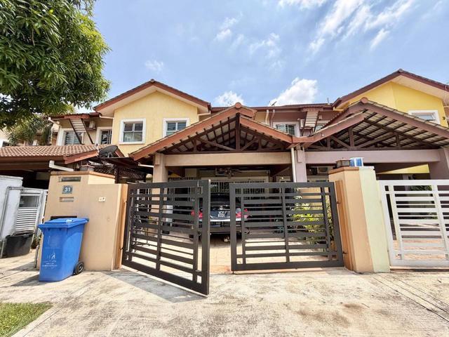 FACING OPEN 22x80 2storey Terrace House Denai Alam Ixora Shah Alam