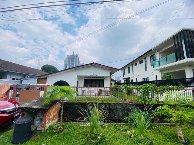 FACING OPEN CHEAPEST 1 Storey Bungalow House Taman Keramat KL