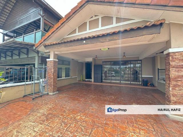 [FACING OPEN] Double Storey Superlink Bukit Jelutong Jalan Birai Shah Alam